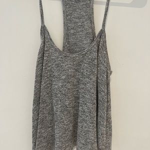 American Eagle Heathered Grey Tank Top